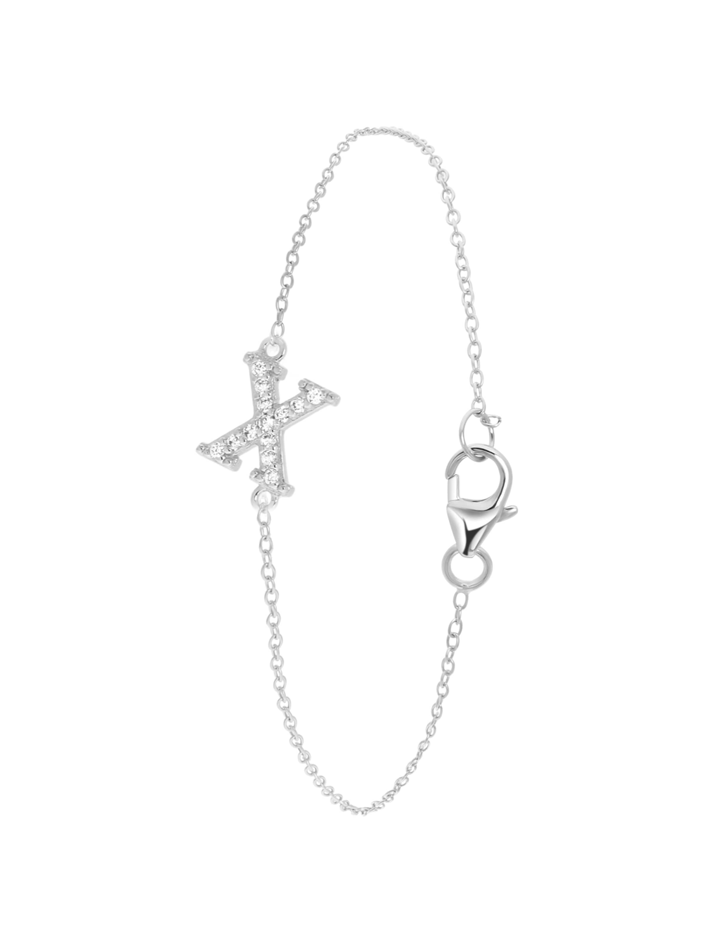 Lucardi Armband in Zilver: voorkant