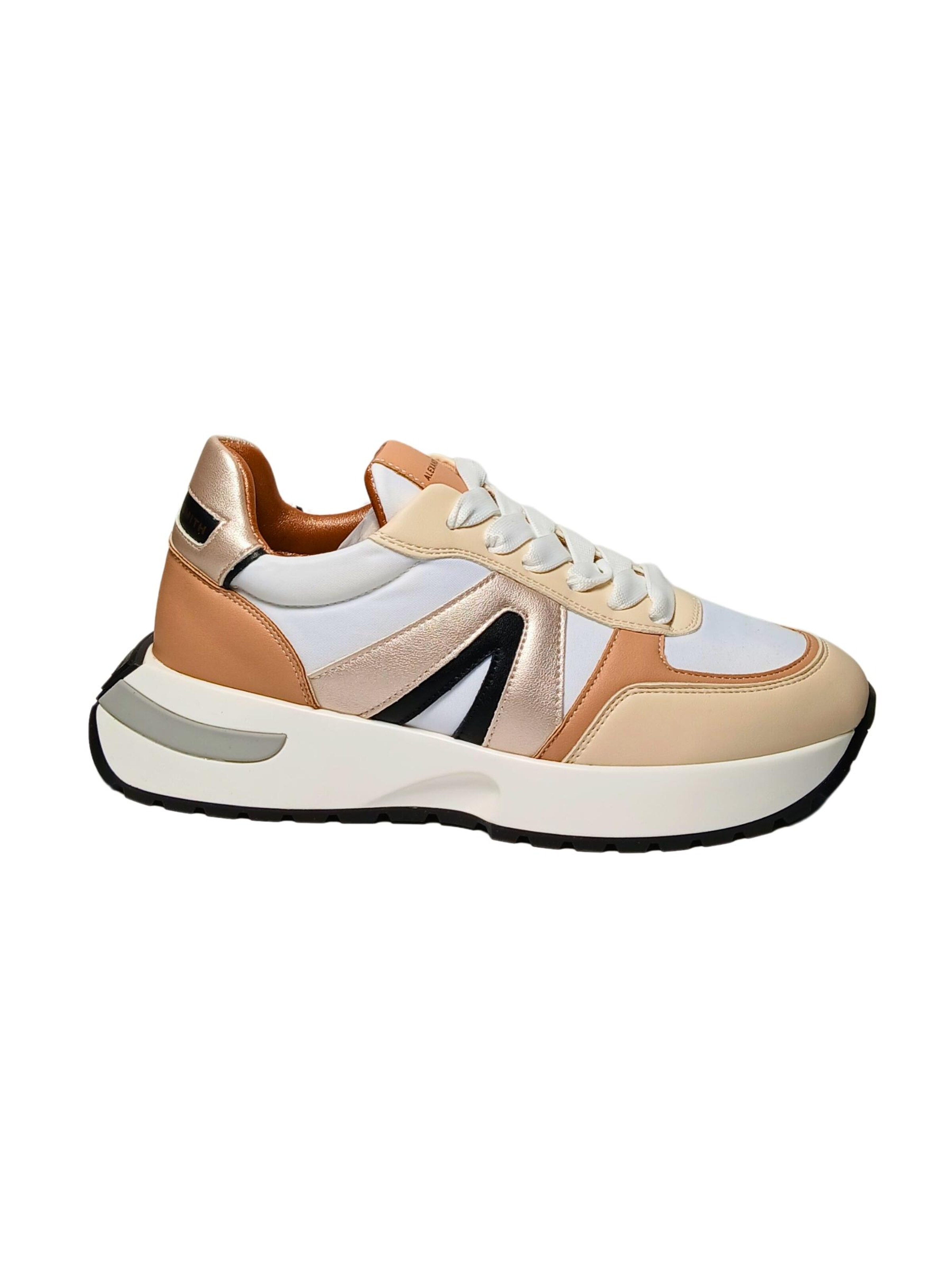 Alexander Smith Sneakers in Beige: front
