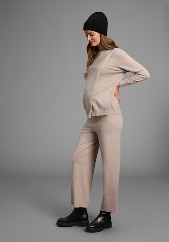 Neun Monate Pullover in Beige