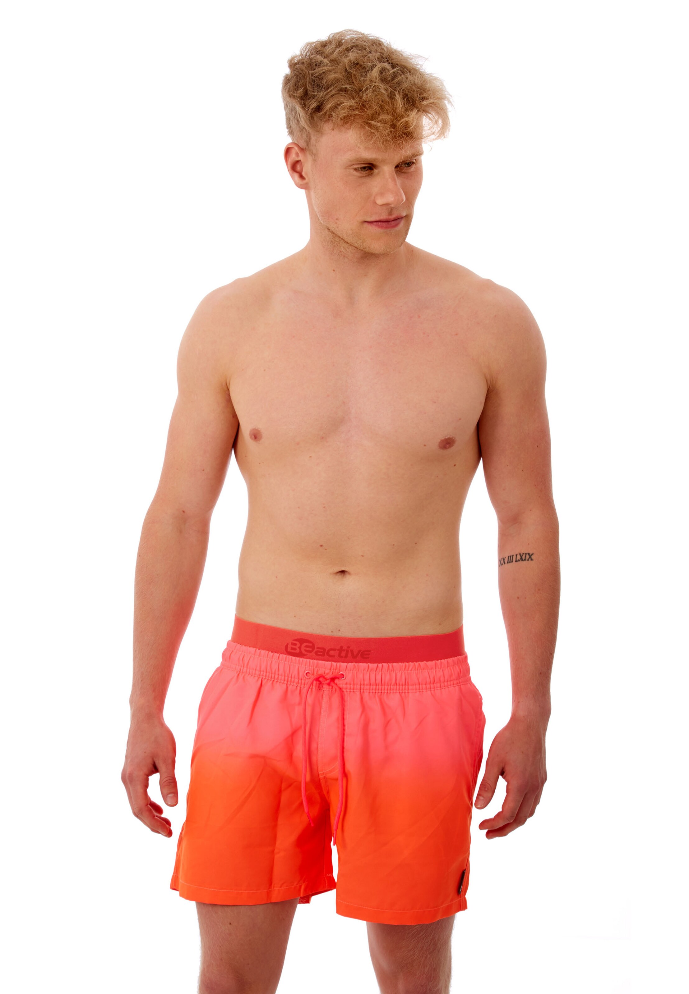 BECO the world of aquasports Swimming shorts 'BEactive' in Red: front