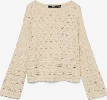 VERO MODA - Jersey 'VMLUA' en beige: frente