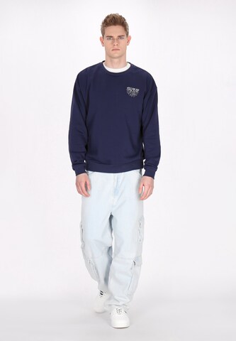 Felpa 'Back To School' di MO in blu