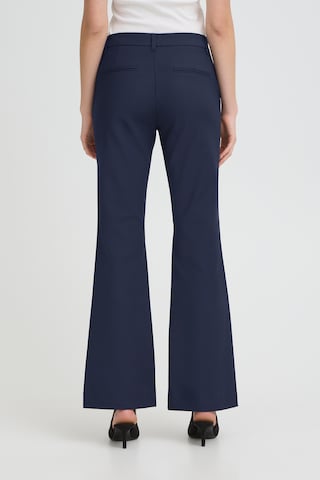 Regular Pantalon Pulz en bleu
