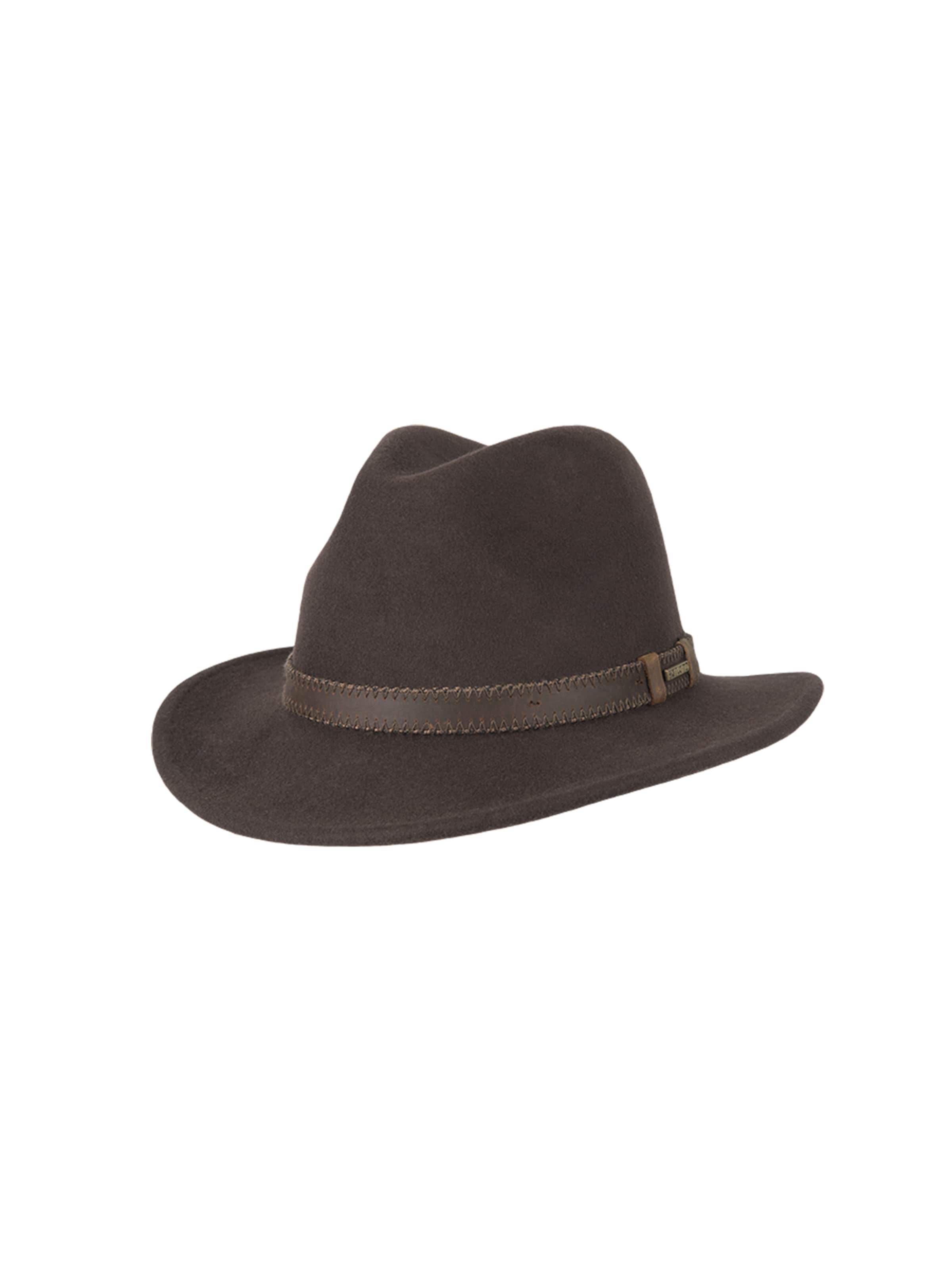 Hatland Hat 'Parsons' in Brown: front