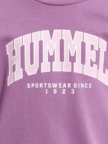 Hummel Sportsweatshirt in Lila