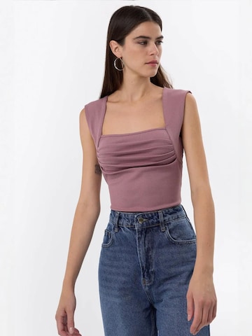 Hiccup Top in Pink