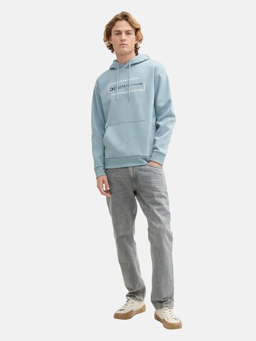 TOM TAILOR DENIM Sweatshirt in Blue