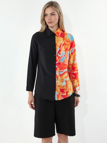 Camicia da donna di MSN Collection in colori misti: frontale