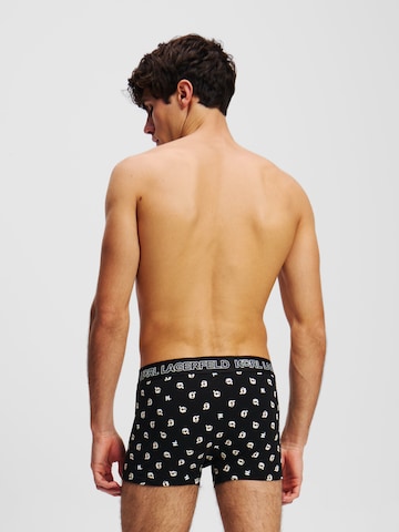 Boxer ' IKON GESCHENKSET AUS BOXERSHORTS UND SOCKEN ' di Karl Lagerfeld in nero