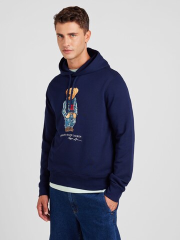 Polo Ralph Lauren Sweatshirt in Blau: Vorderseite