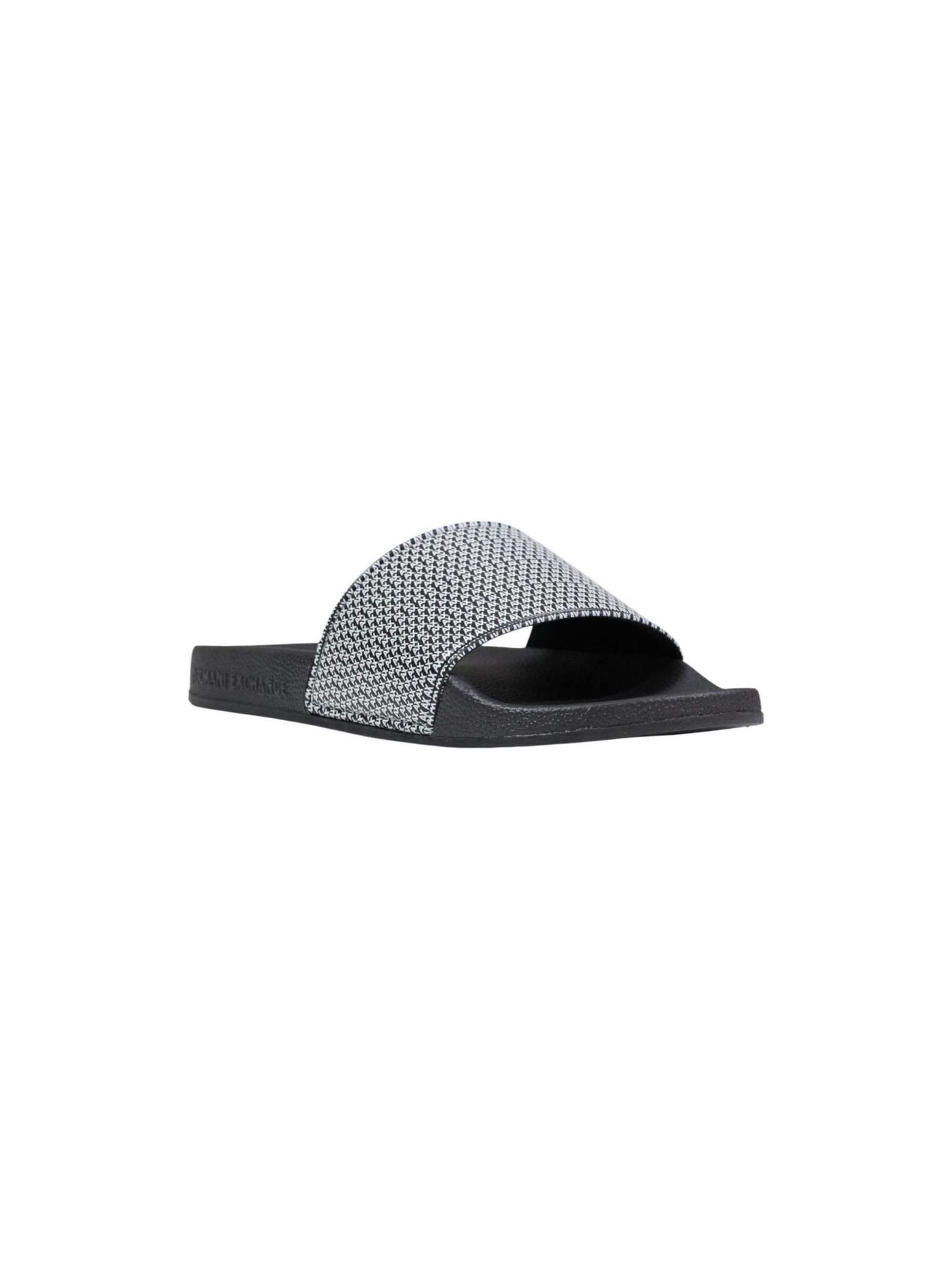 ARMANI EXCHANGE Pantoletter 'MYKONOS' i sort: forside