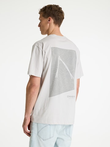 T-Shirt 'Motan' CHASIN' en gris