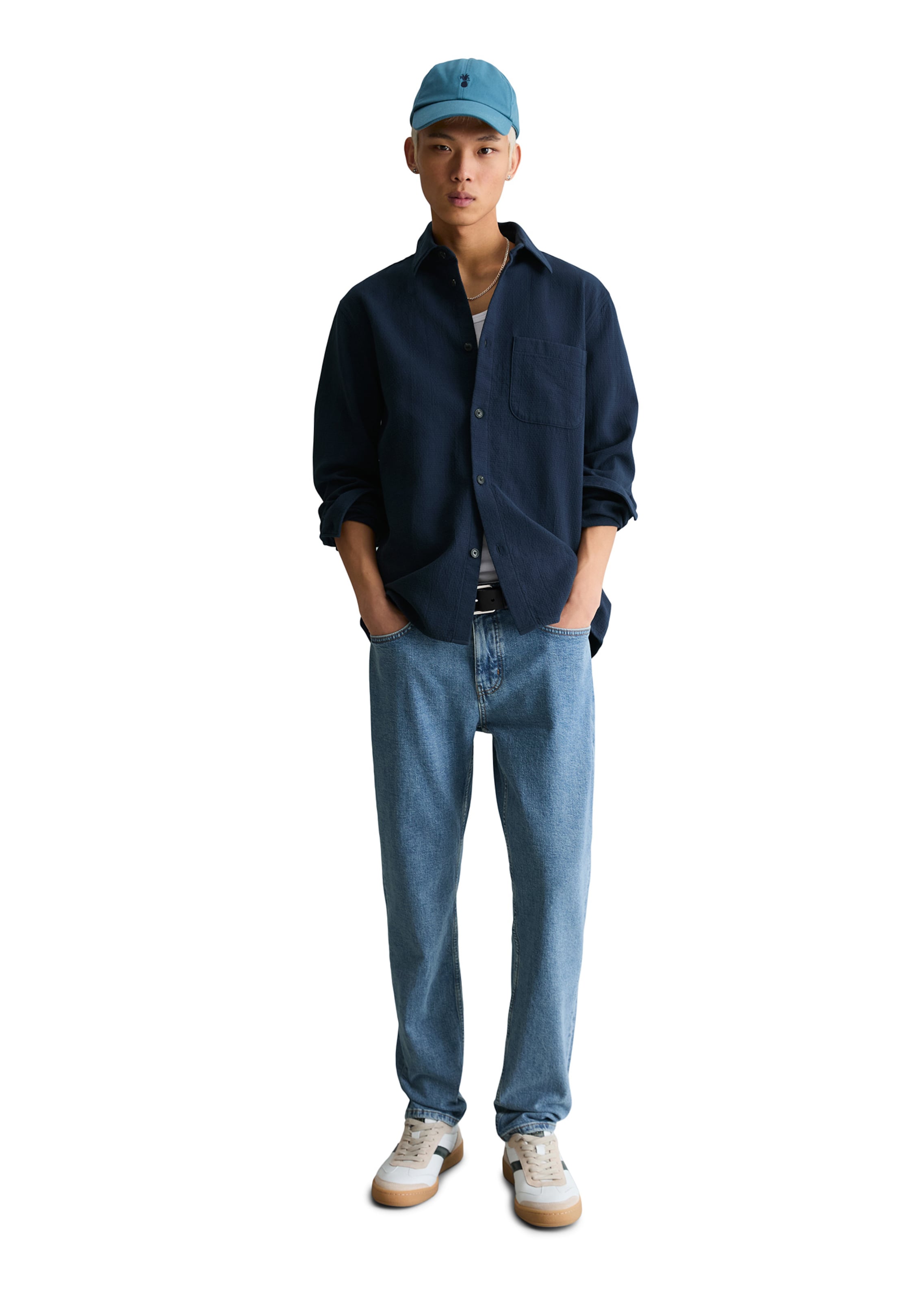Marc O'Polo DENIM Regular fit Overhemd in Blauw