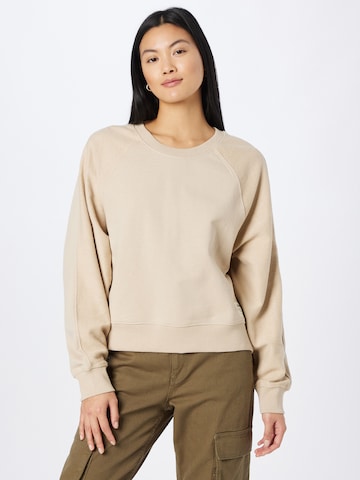 ECOALF Sweatshirt 'SHOTTA' i beige: forside