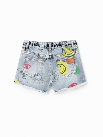 Desigual Regular Shorts in Blau