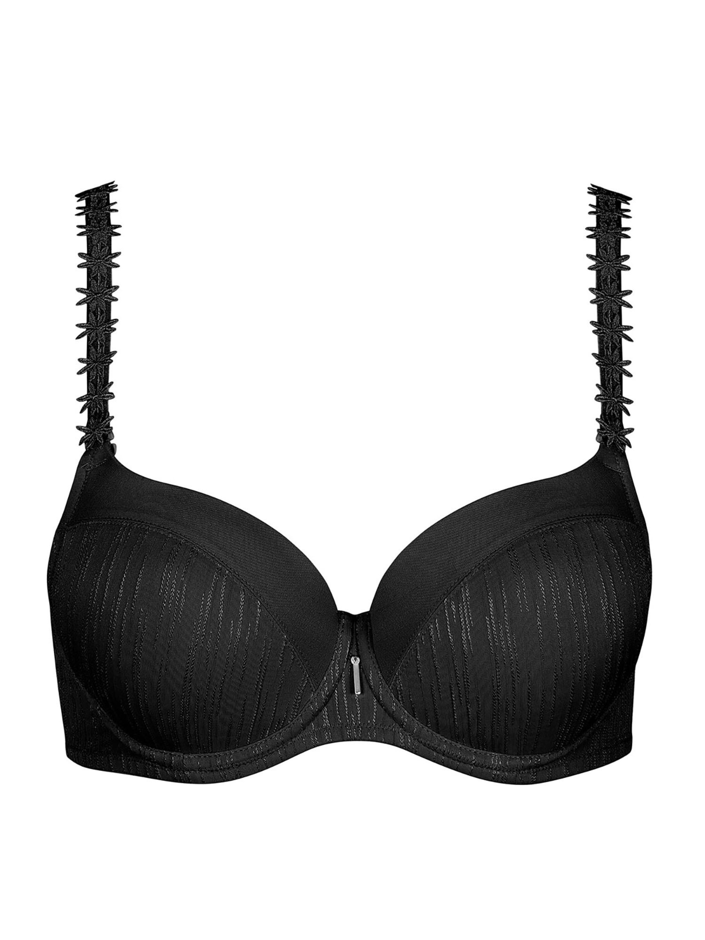 Lisca T-Shirt BH 'Gracia'‌‌‌‌‌‌‌‌‌ in Schwarz: Vorderseite