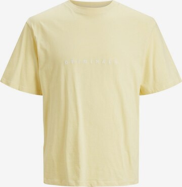 JACK & JONES Regular Fit T-Shirt 'Copenhagen' in Gelb: predná strana