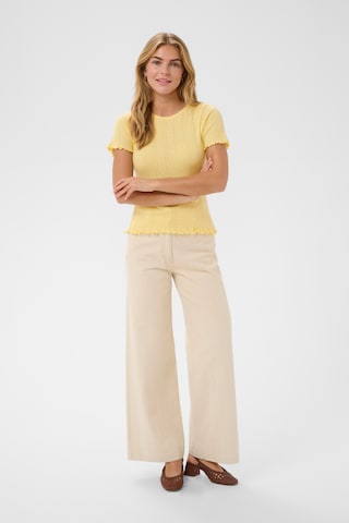 SAINT TROPEZ - Top 'SZGru' em amarelo