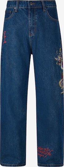 Ed Hardy Farkut värissä sininen denim / monivärinen, Tuotenäkymä