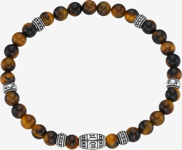 Braccialetto di Giorgio Martello Milano in marrone: frontale