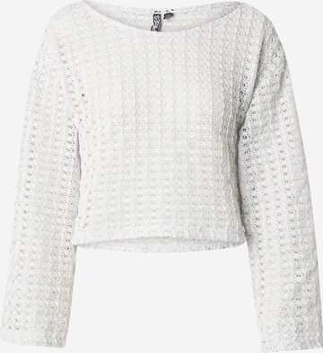 PIECES Pullover 'SPARKLY' in Grau: predná strana