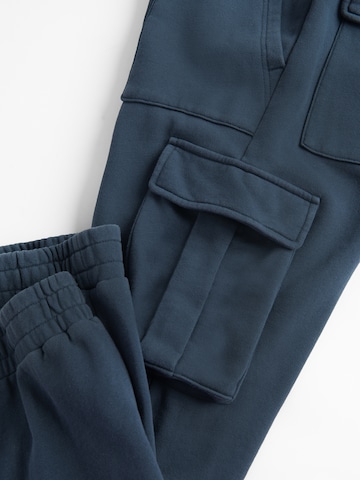 Effilé Pantalon NoWear en bleu