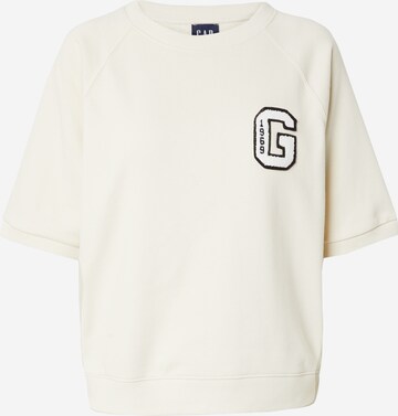 GAP Sweatshirt 'JAPAN' i beige: framsida