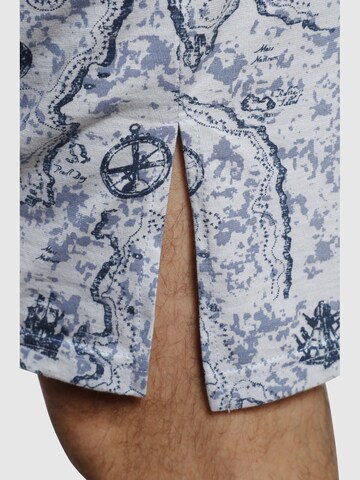Jan Vanderstorm Long Pajamas ' Unni ' in Blue