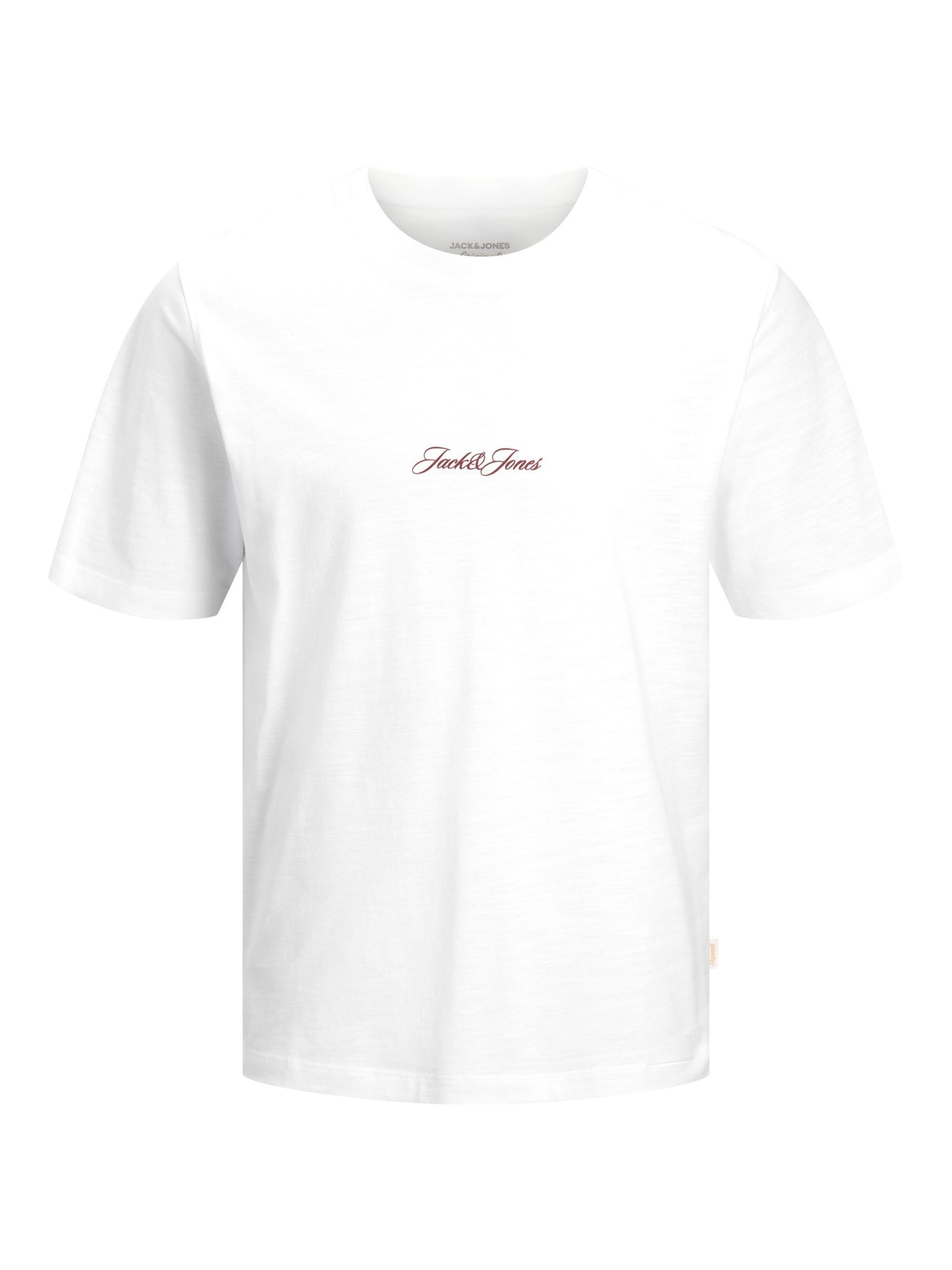 JACK & JONES Shirt in Wit: voorkant