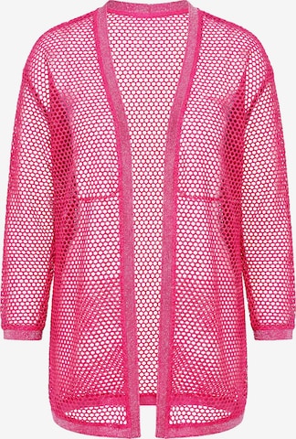 Angel of Style Gebreid vest in Roze: voorkant