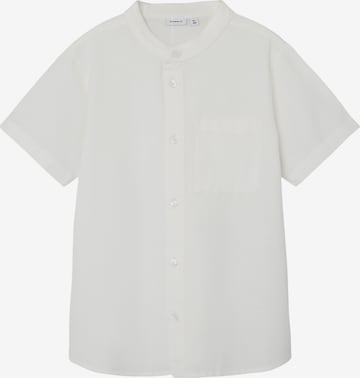 NAME IT - Ajuste regular Camisa 'Faher' en blanco: frente