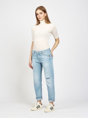 Effilé Pantalon '94NADIA CROPPED ' Gang en bleu : devant