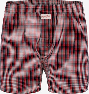 Sugar Pine Boxer shorts ' Checks 1902 ' in Mixed colors: front
