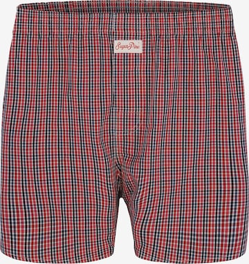 Sugar Pine Boxershorts ' Checks 1902 ' in Mischfarben: predná strana