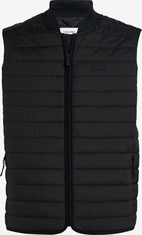 Gilet Calvin Klein en noir : devant