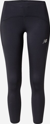 new balance Skinny Sporthose in Schwarz: predná strana