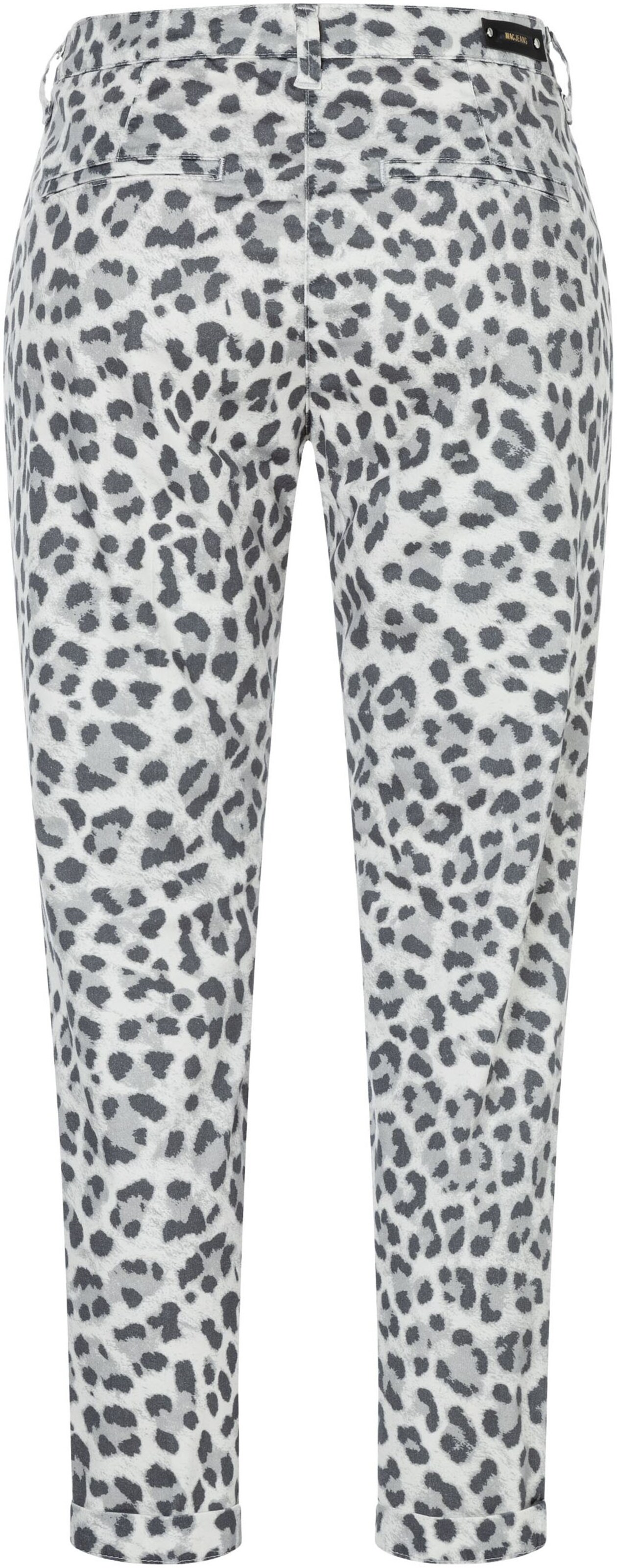 MAC Slim fit Pants 'Summer Spirit' in White