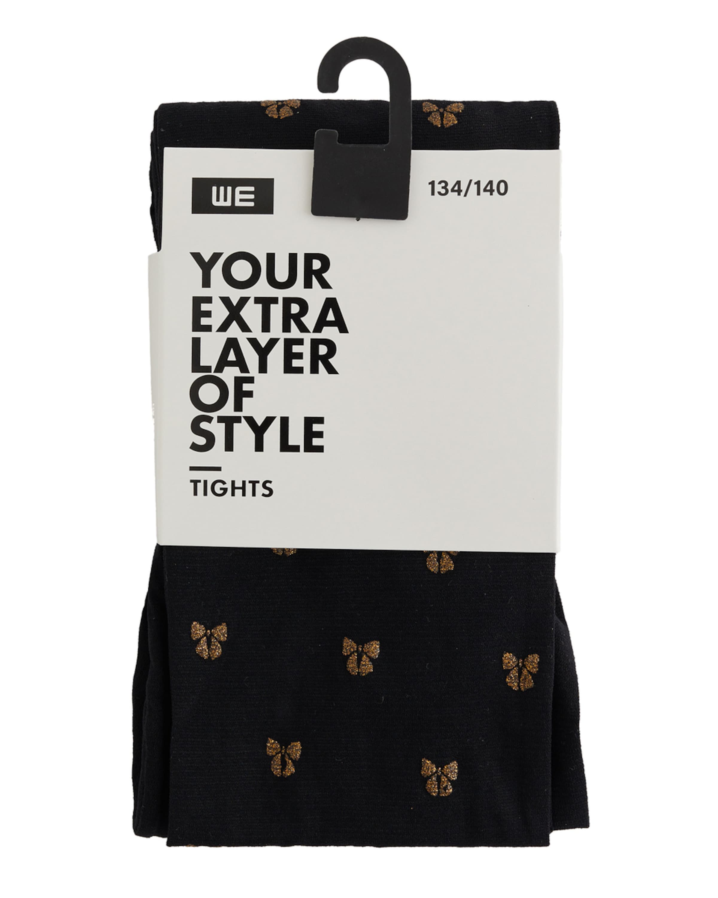 WE Fashion Strumpfhose in Schwarz