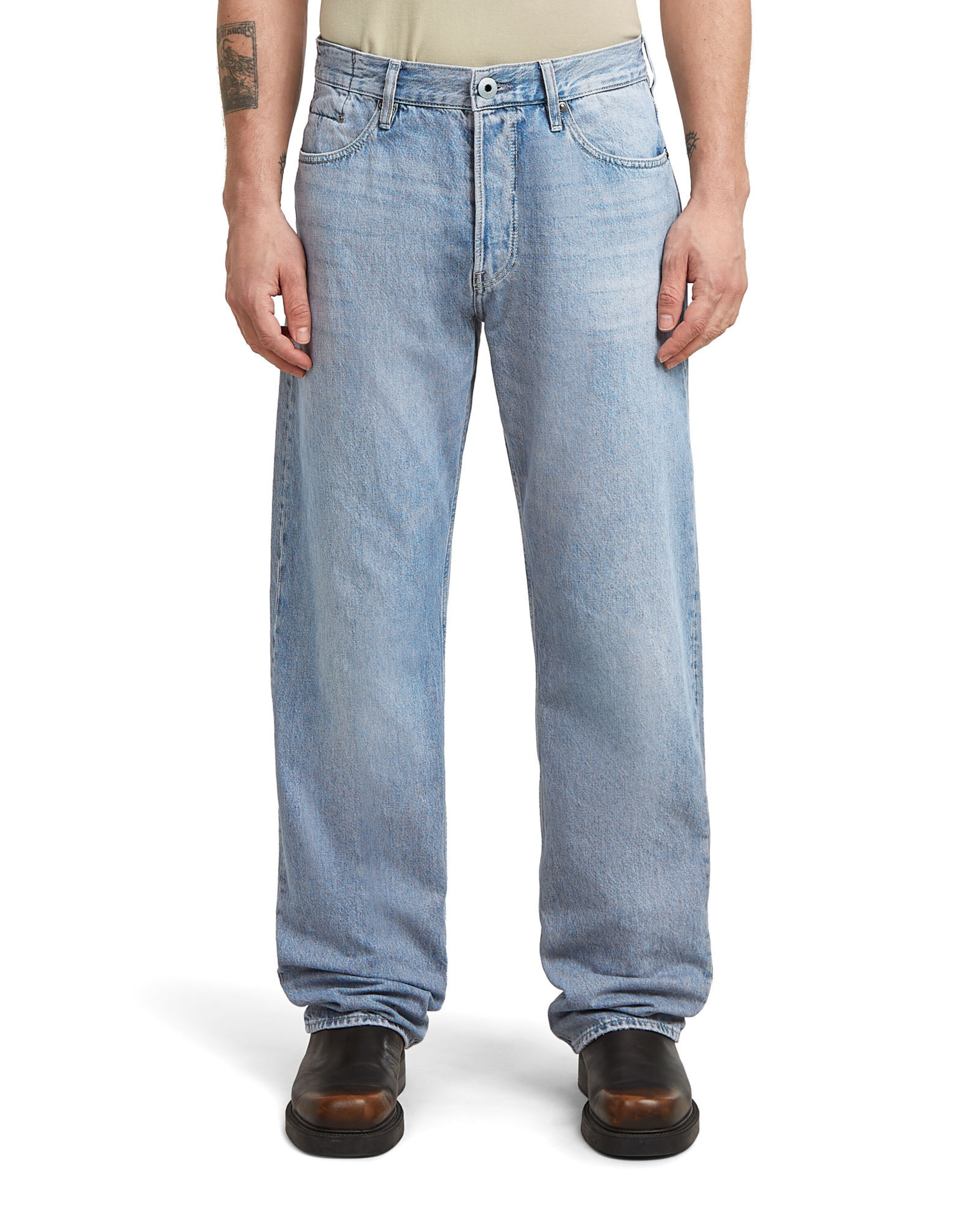 G-STAR Regular Jeans in Blau: Vorderseite