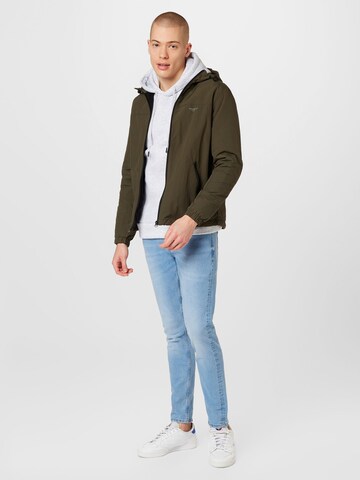 JACK & JONES Přechodná bunda 'BECKS' – zelená