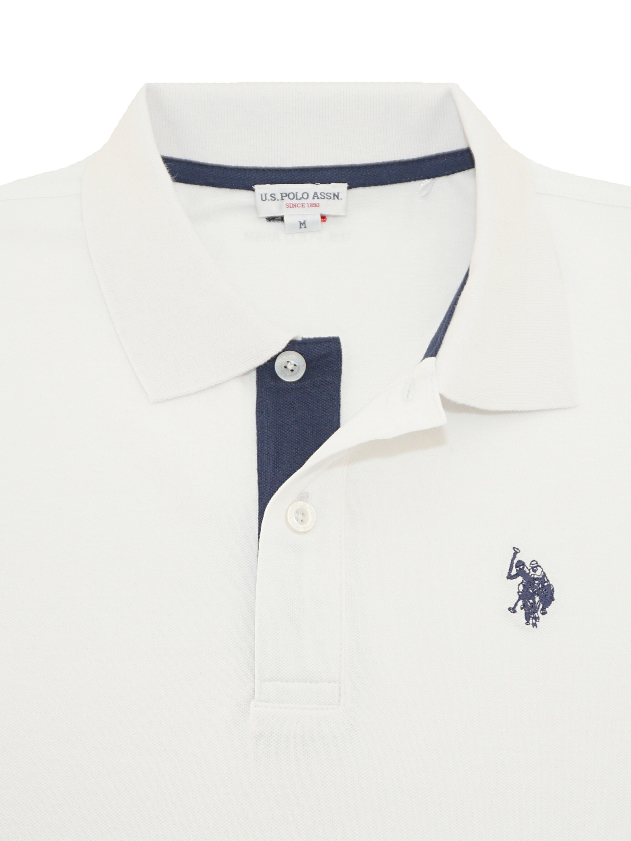 U.S. POLO ASSN. Shirt 'Big DBH no 3' in Wit