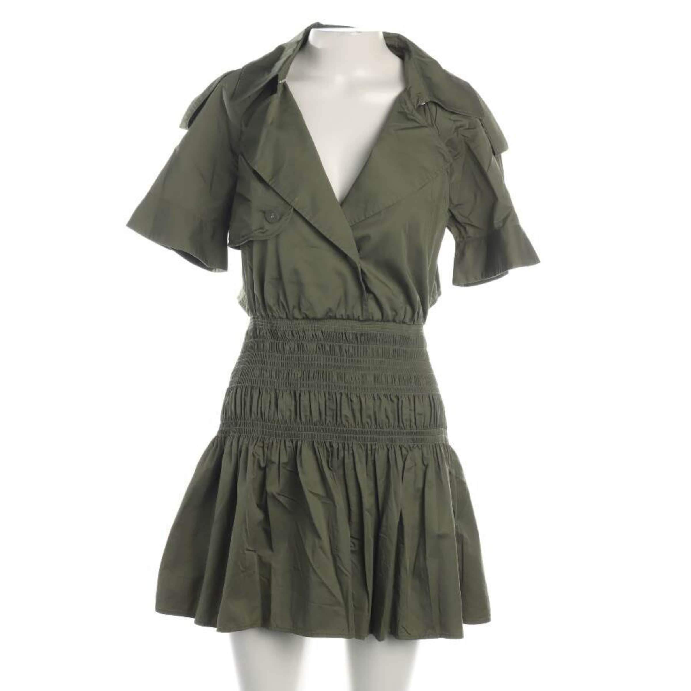 self-portrait Dress in XXS in Green: front