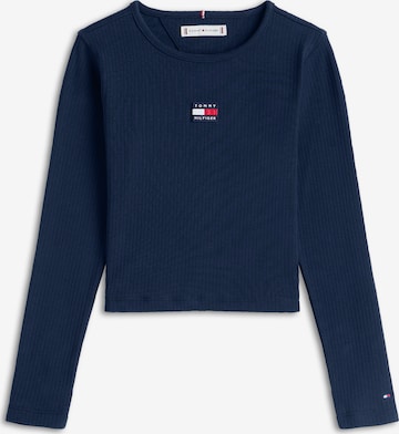 TOMMY HILFIGER Tričko 'HERITAGE' – modrá: přední strana