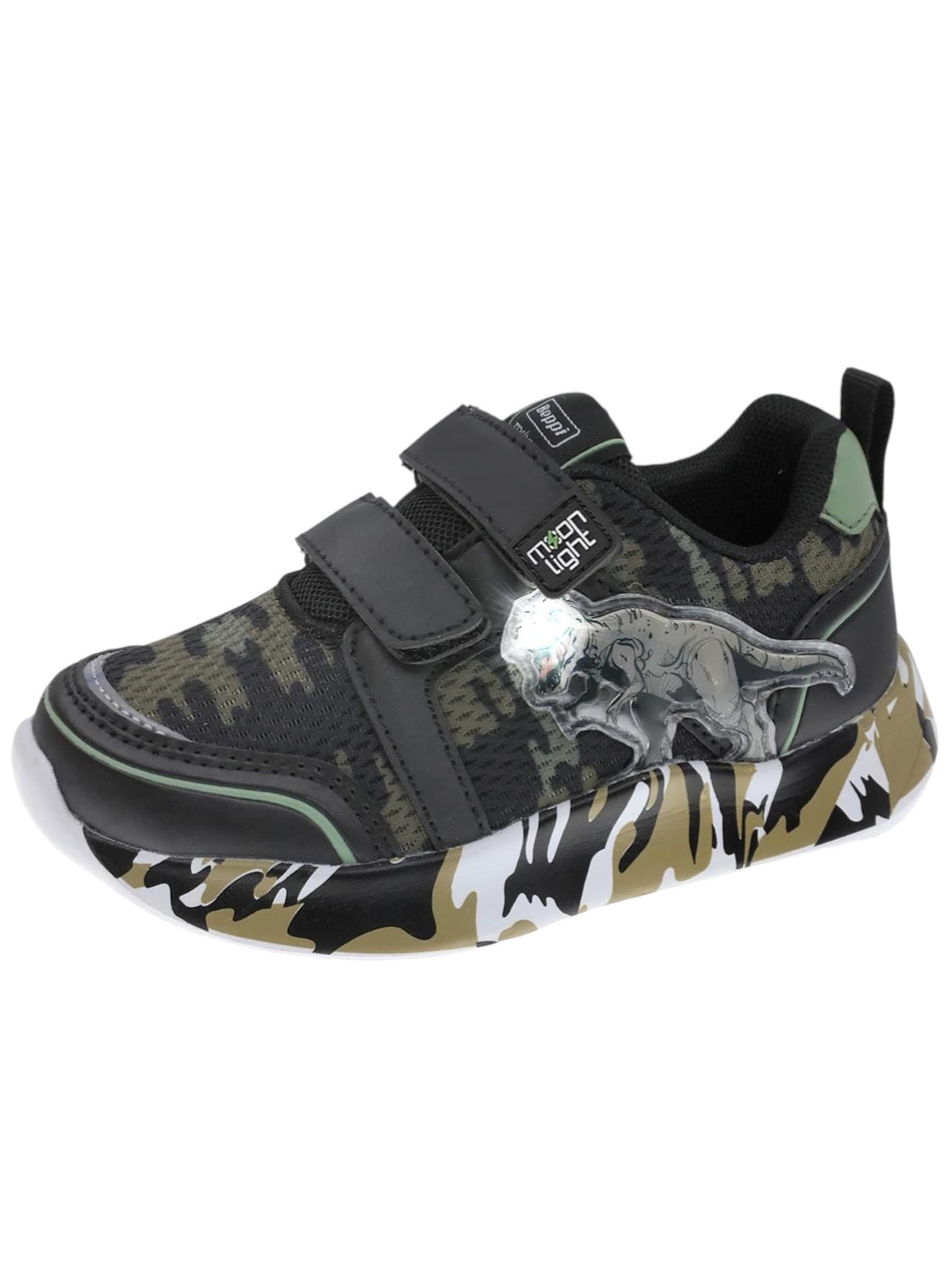 Beppi Sneakers 'Lighting Shoes' in Black: front