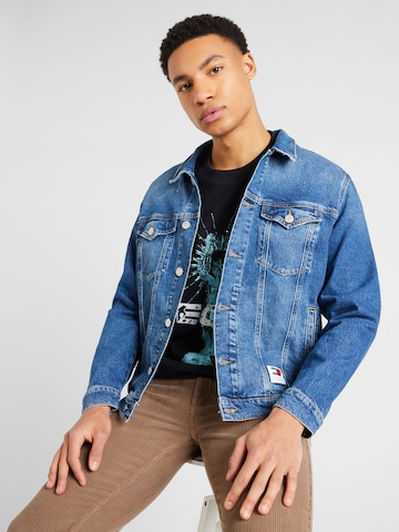 Tommy Jeans Jacke 'RYAN' in Blau: predná strana