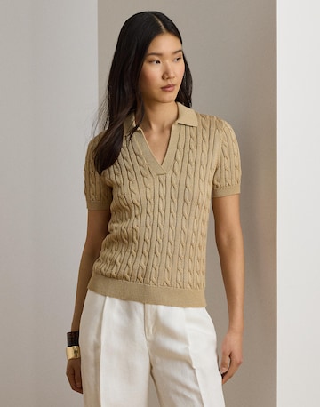 Lauren Ralph Lauren Neulepaita värissä beige: etupuoli
