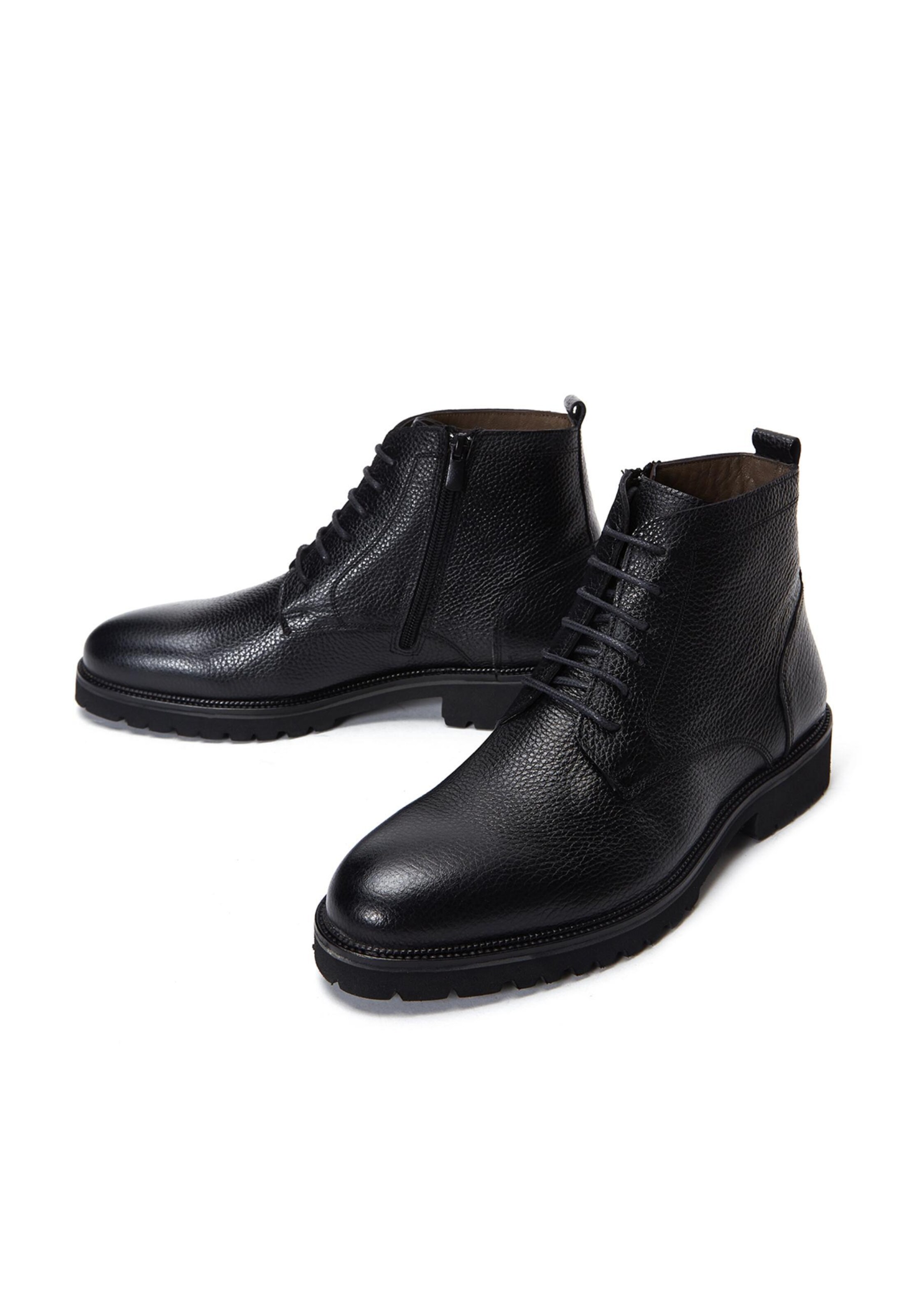 Bottes à lacets Derimod en noir