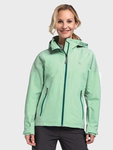 Schöffel Outdoorjacke 'Triigi' in Grün: Vorderseite