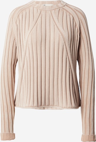 Pull-over G-STAR en beige : devant