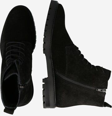 ABOUT YOU - Botas con cordones 'Ensar' en negro